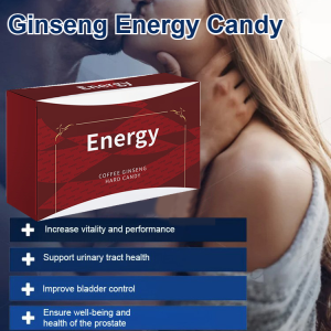 Wide Coverage Ginseng Sugar Candy Tablets Nutrient Coffee Ginseng Essence Energy Candy Rigidity Increase Energy