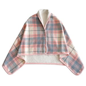 【discount store】2-in-1 Multi-functional Office Nap Blanket – Wearable Shawl & Throw Blanket for Desk Rest Work Travel