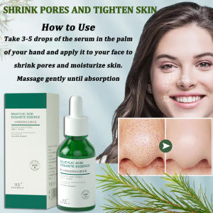 ZHENXIU Salicylic Acid Serum Skincare 30ml Serum Wajah - Untuk Melembabkan pori-pori besar jerawat penghilang bopeng komedo kulit kusam Serum bekas jerawat