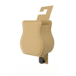 COOLCELLS Da PU Giá đỡ cốc trên xe hơi Di động Đa chức năng Hộp đựng đồ phía sau ghế ngồi. Phổ quát Chống thấm nước Túi đựng đồ gắn lưng ghế ô tô Dành cho bình nước điện thoại chìa khóa