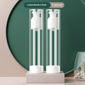 5/15/30/50/100ml Travel Portable Clear Plastic Vacuum Spray Cosmetic Skincare Lotion