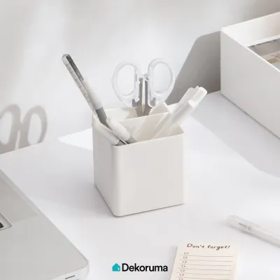 Dekoruma MISU Tempat Alat Tulis Meja - Desk Organizer - Kotak Pensil