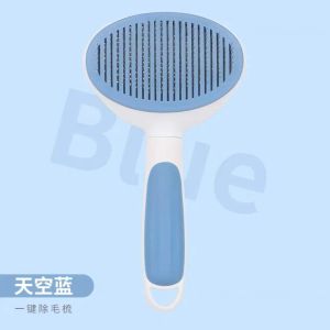 Pet Grooming Comb Pet Hair Removal Brush Cat/Dog One-click Fur Shedding Tool