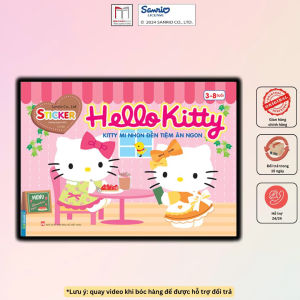 Sách - Hello Kitty - Kitty mi nhon đến tiệm ăn ngon (3-8 tuổi)