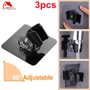 Universal Adjustable Hand Shower Holder Vacuum Suction Cup Holder Shower Head Holder Bathroom Bracket Stable Rotation