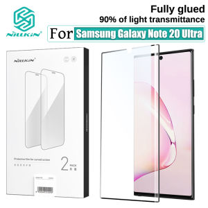 Nillkin 2 Pcs Full Glued Plastic Film for Samsung Galaxy S23 Ultra Screen Protection Curved Special PMMA Material Screen Explosion - Proof Protective Plastic Film