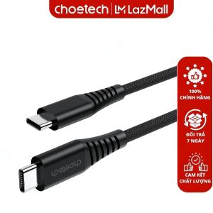 Cáp sạc nhanh PD3.1 Type C to Type C 240W Choetech XCC-1051 dài 1.8M ( Hàng chính hãng)