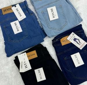Womens High Waist Pocketed Skinny Casual Thermal Lined Jeans