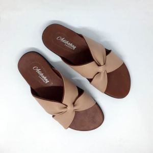 Sandal Wanita Sendal Wanita Sandal Papirut Sandal Kulit Sandal Flat Sandal Teplek Slip Sandal Adibahaq Regina BK