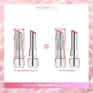 Wardah Glossicle Peptide Balm - Ombre Glossicle - Bundling Glossicle