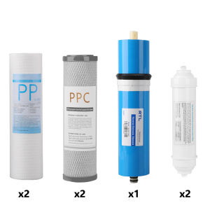 เครื่องจ่ายน้ำแบบออสโมซิสย้อนกลับ - อัตราการไหลสูง 600GPD ไม่ต้องใช้ถัง TDS ขนาดกะทัดรัด อัตราการระบายน้ำ 1:2 น้ำแร่อัลคาไลน์