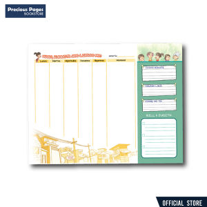 Mars Kumusta Ang Linggo Mo? Weekly Chika Planner by ArteMo Concepts