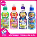 COMBO 4 CHAI SỮA TRÁI CÂY PORORO cho bé - Hàn Quốc(4 VỊ KHÁC NHAU)  (NCFOODVN). 