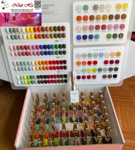 Sét Sơn Gel Very Good Nail 60 mầu nắp dài  - Tặng Kèm bảng màu base top