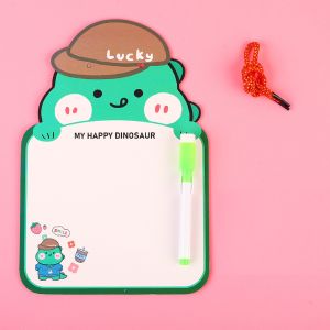 Whiteboard Papan Tulis Anak Karakter Mini Free Spidol Bisa Dihapus HM033 - BE
