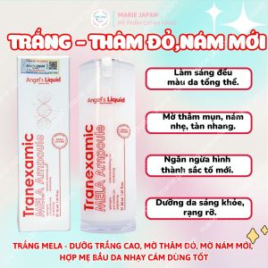 Siêu Tinh chất Angels Liquid Tranexamic Dưỡng Trắng Mờ Nám Chuyên Biệt Hiệu Quả Mela Ampoule 30ml