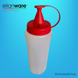 Elianware 600ml Chilli tomato mayonnaise sauce bottle botol sos squeeze bottle bekas sos 1 hole only