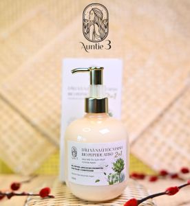 Dầu Xả Nạ Ủ Tóc Vi Sinh Bio Peptide Atiso 2 in 1 300ml Auntie 3 Vietnam Chính Hãng