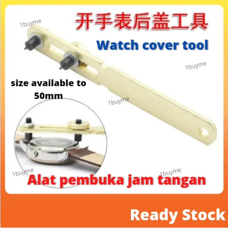 Watch Accessories Adjustable Back Cover Opener Watch Tool Kit
