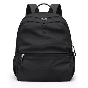 Golf chất lượng của phụ nữ giản dị Ba lô du lịch nhẹ Nylon Túi công sở dây kéo đóng cửa Ba lô đeo hai vai chống bắn tung tóe tính năng chống thấm nước Ba lô nhỏ thành phố phong cách đơn giản