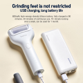 Xiaomi ShowSee เครื่องขัดส้นเท้าไฟฟ้า Electric Foot Grinder เครื่องบดเท้าไฟฟ้า ที่ขัดเท้าลบผิวแคลลัส USBชาร์จ. 