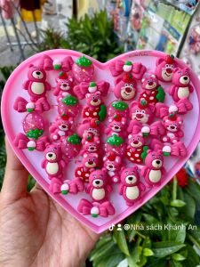 Nhẫn đeo tay Gấu Dâu siêu cute