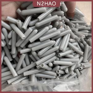 N2HAO 50pcs máy rửa chén giá Mũ tip tine Bìa cap linh hoạt Vòng kết thúc Mũ bảo vệ tay áo cho sắc nét bài viết để ngăn chặn va chạm