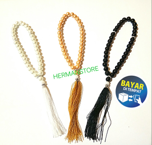 TASBIH MUTIARA BERKILAU 33 BUTIR