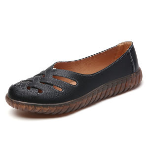 FOKU Sepatu Flat Wanita ️Slip On Lembut Kerja Flatshoes Terbaru