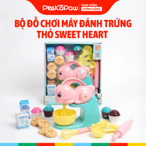 Đồ Chơi Máy Đánh Trứng Làm Bánh Thỏ Bunny SWEET HEART SH59002A PeeKaPaw Toys