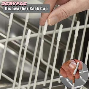 JCSYFAC 50pcs máy rửa chén giá Mũ tip tine Bìa cap linh hoạt Vòng kết thúc Mũ bảo vệ tay áo cho sắc nét bài viết để ngăn chặn va chạm