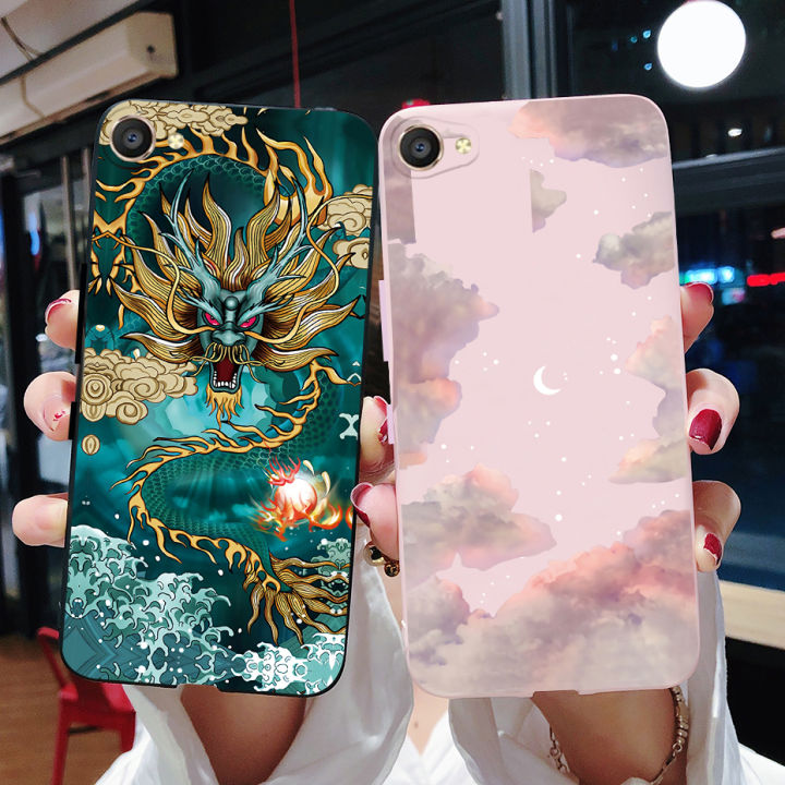 Frosted Phone Case For VIVO Y66 Y67 Y65 V5S V5 Lite 1609 Cool Fashion  Dragon Pattern Ultra-thin Soft Case Lazada PH