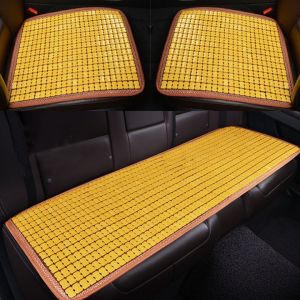 Đệm Lót Ghế Ô Tô Gỗ Trúc Cao Cấp Cho Xe 4–7 Chỗ – Thoáng Mát Chống Nóng Bảo Vệ Ghế Xe