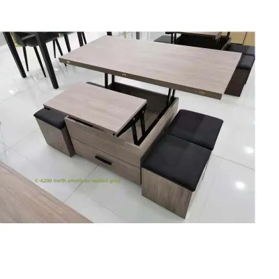 Coffee Table Living Room Lifting Coffee Table Folding Telescopic Storage Coffee Table Storage Table