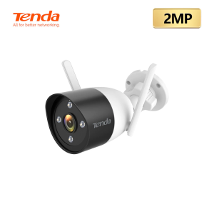 Camera Wifi Ngoài Trời Tenda RT3 Độ Phân Giải 1080P/2MP/3MP/2K đàm thoại 2 chiều ban đêm có màu hỗ trợ thẻ nhớ lên đến 128GB - Hãng phân phối chính thức