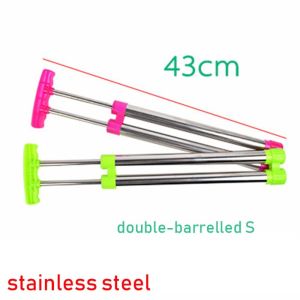 ZIAAN Pulling Type Pressure Water  Stainless Steel 43cm Swim Sprayer Toy Swim Sprayer Toy Transparent Plastic Beach Games Outdoor Games
