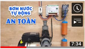 CHÍNH HÃNG an toàn phao điện A01 công suất cực đại 2000W chuyển nguồn 12V an toàn tiết kiệm chi phí lắp đặt không cần dùng khởi từ.