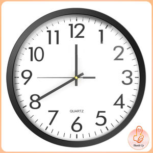 7.5-10-11.5 นาฬิกาแขวนทรงกลม เรียบง่ายและมีสไตล์ นาฟิกาแขวนผนัง นาฬิกทรงกลม เข็มเดินเรียบ ไร้เสียง ระบบ QUARTZ wall clock