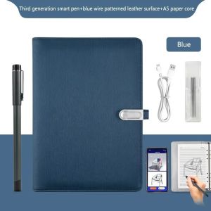 Smart Pen Set Intelligent Paper Screen Synchronous Notebook Set Bluetooth Connection for Designer Business Record Notes AI Voice