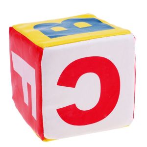 10cm Universal Six Game Child Large PU Leather Sponge Dice Sided Spot Math Dice Kindergarten Early Education Activity