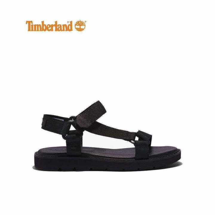 Timberland Women's Bailey Park Webbing-Strap Sandals Wide