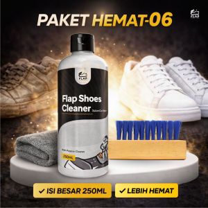 Flap Shoes Care Pembersih Sepatu Putih & Warna Shoe Cleaner Kit SC4