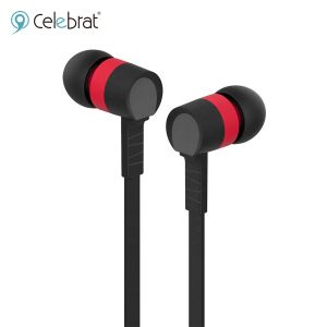 [Celebrat Original] In Ear Headphones Earphone Magic Month Headset HD Stereo Sound Noise Cancelling HIFI Subwoofer with HD Microphone Earphones handsfree wired earbud with Mic Model D2