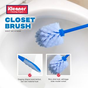 Kleaner Sikat Kloset Bulat (Toilet Brush)