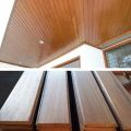 Plafon Kayu Ulin Lambersering/Dinding Kayu Minimalis. 