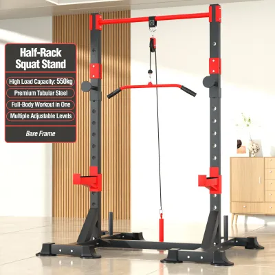 Power Rack Multifunctional squat rack bench press rack cable crossover home fitness equipment pull-up bar barbell rack half rack Smith Machine