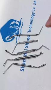 ไม้บรรทัดวัดความลึกของเหงือกสำหรับการปลูกถ่ายฟัน พร้อมประแจ เครื่องมือวัดความลึกของเหงือก