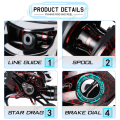 Baitcasting Reel 10kg drag 18+1BB kiri bc reel 7.2:1 Fishing Reel/rel bc murah cuci gudang / bering bc murah / bc casting besi / reel bc murah berkualitas /reel pancing full besi / rell bc / reel bc murah kuat / bc casting /reel bc murah kuat/Reel BC. 