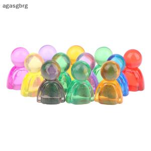 agasgbrg มาร์กเกอร์อะคริลิคสำหรับเกม 20ชิ้น24x16x12มม. อุปกรณ์เสริมสำหรับเกมกระดานการ์ด