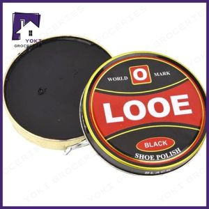 YOKI 1Pcs LOOE Black Shoe Cream shine leather Shoe clean health maintainance Nursing KIWI shoe polish